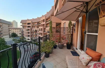 Balcony image for: Apartment - 2 Bedrooms - 2 Bathrooms for sale in Shakespeare Circus 2 - Shakespeare Circus - Motor City - Dubai, Image 1