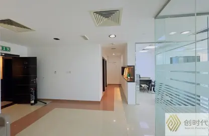 Office Space - Studio - 1 Bathroom for rent in The Prism - Business Bay - Dubai