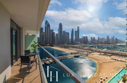 Apartment - 1 Bedroom - 1 Bathroom for rent in Marina Vista - EMAAR Beachfront - Dubai Harbour - Dubai
