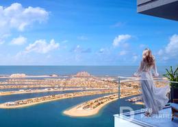 Duplex - 3 bedrooms - 3 bathrooms for sale in Beach Isle - EMAAR Beachfront - Dubai Harbour - Dubai