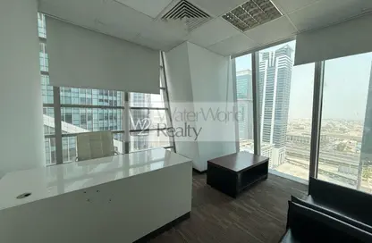 Office Space - Studio - 1 Bathroom for rent in The Prism - Business Bay - Dubai