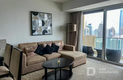 Apartment - 1 Bedroom - 2 Bathrooms for rent in JW Marriott Hotel Marina - Dubai Marina - Dubai