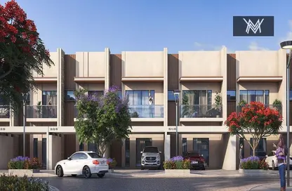 Outdoor Building image for: Townhouse - 3 Bedrooms - 4 Bathrooms for rent in MAG Eye - District 7 - Mohammed Bin Rashid City - Dubai, Image 1