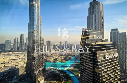 Apartment - 3 Bedrooms - 5 Bathrooms for rent in Burj Vista 1 - Burj Vista - Downtown Dubai - Dubai