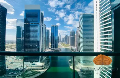 Apartment - 2 Bedrooms - 4 Bathrooms for rent in Al Seef Tower 2 - JLT Cluster U - Jumeirah Lake Towers - Dubai
