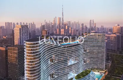 Retail - Studio for sale in Binghatti Aquarise - Business Bay - Dubai