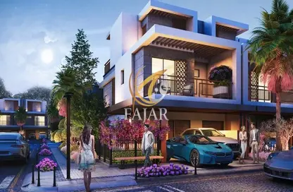 تاون هاوس - 4 غرف نوم - 4 حمامات للبيع في فايوليت 4 - داماك هيلز 2 - دبي