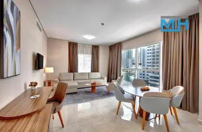 Apartment - 2 Bedrooms - 3 Bathrooms for rent in Safeer Tower - Dubai Marina - Dubai