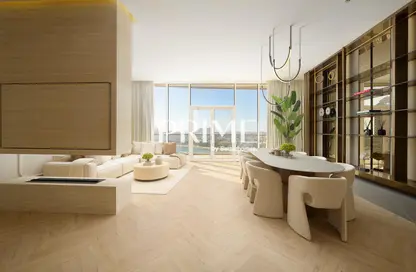 Apartment - 3 Bedrooms - 4 Bathrooms for rent in Aquamarine - Tiara Residences - Palm Jumeirah - Dubai