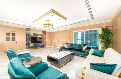 Penthouse - 4 Bedrooms - 6 Bathrooms for rent in Elite Residence - Dubai Marina - Dubai