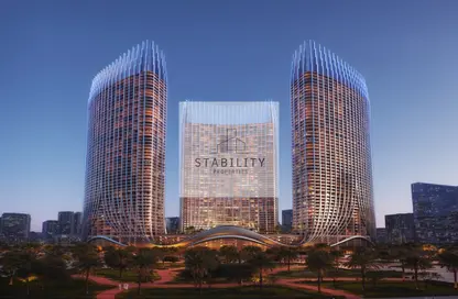 Apartment - Studio - 1 Bathroom for sale in Binghatti Skyrise - Business Bay - Dubai