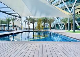 Pool image for: Apartment - 1 bedroom - 2 bathrooms for rent in Water Front Tower A - Waterfront Residential Towers - Tourist Club Area - Abu Dhabi, Image 1