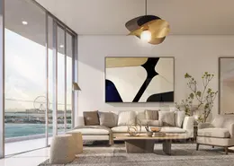 Living Room image for: Apartment - 2 Bedrooms - 2 Bathrooms for sale in Palm Beach Towers 3 - Palm Beach Towers - Palm Jumeirah - Dubai, Image 1