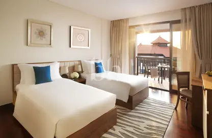 النزل و الشقق الفندقية - 2 غرف نوم - 3 حمامات للايجار في مساكن رويال أمواج شمال - رويال أمواج - نخلة جميرا - دبي