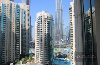 Outdoor Building image for: Apartment - 1 Bedroom - 1 Bathroom for sale in Boulevard Central Tower 2 - Boulevard Central Towers - Downtown Dubai - Dubai, Image 1