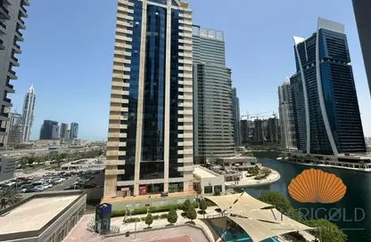 شقة - غرفة نوم - 2 حمامات للايجار في ابراج جرين ليك - (JLT) مجمع S - أبراج بحيرة الجميرا - دبي