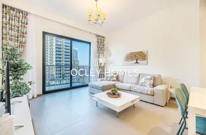 Living Room image for: Apartment - 1 Bedroom - 1 Bathroom for rent in Executive Residences 2 - Executive Residences - Dubai Hills Estate - Dubai, Image 1