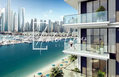 Water View image for: Apartment - 4 Bedrooms - 5 Bathrooms for sale in Beach Mansion - EMAAR Beachfront - Dubai Harbour - Dubai, Image 1