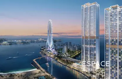 شقة - غرفة نوم - 1 حمام للبيع في مبنى بلوواترز باي 2 - بلوواترز باي - بلوواترز - دبي