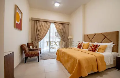 صورة لـ غرفة- غرفة النوم شقة - غرفة نوم - 2 حمامات للبيع في امباير ريزيدينس - قرية الجميرا سركل - دبي ، صورة رقم 1