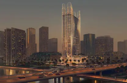 شقة - غرفة نوم - 2 حمامات للبيع في بن غاطي سكاي هول - الخليج التجاري - دبي