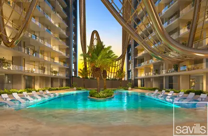 شقة - 2 غرف نوم - 3 حمامات للبيع في سكاي هيلز ريزيدنسز 2 - سكاي هيلز ريسيدنزيس - حديقة دبي العلميه - دبي