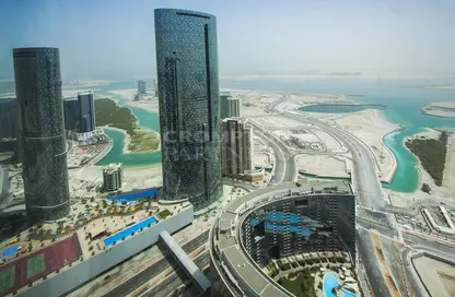 Apartment - 3 Bedrooms - 4 Bathrooms for rent in The Gate Tower 1 - Shams Abu Dhabi - Al Reem Island - Abu Dhabi