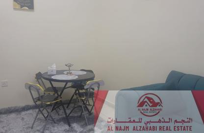 Apartment - 1 Bedroom - 1 Bathroom for rent in Corniche Tower - Ajman Corniche Road - Ajman