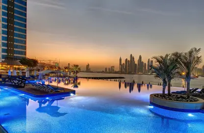 النزل و الشقق الفندقية - 1 حمام للبيع في دوكس أوشيانا - أوشيانا - نخلة جميرا - دبي