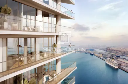 Water View image for: Apartment - 2 Bedrooms - 3 Bathrooms for sale in Mar Casa - Maritime City - Dubai, Image 1