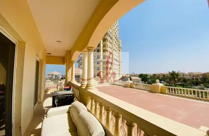 شقة - 2 غرف نوم - 3 حمامات للايجار في رويال بريز 2 - رويال بريز - قرية الحمرا - رأس الخيمة