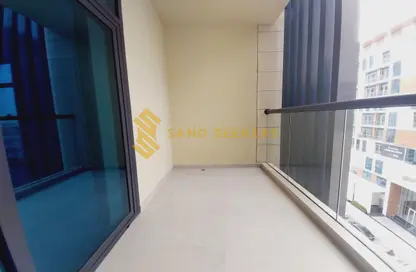 Balcony image for: Apartment - 1 Bedroom - 2 Bathrooms for rent in Lamar Residences - Al Seef - Al Raha Beach - Abu Dhabi, Image 1