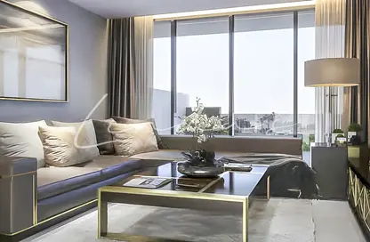 Living Room image for: Villa - 7 Bedrooms for sale in Belair Damac Hills - By Trump Estates - DAMAC Hills - Dubai, Image 1