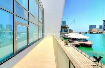 تاون هاوس - 4 غرف نوم - 6 حمامات للايجار في برج الواجهة البحرية A - أبراج سكنية على الواجهة البحرية - منطقة النادي السياحي - أبوظبي