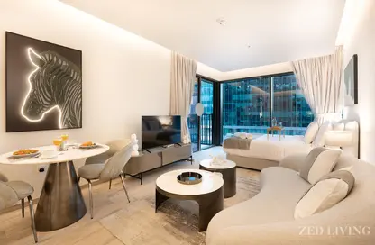 Apartment - Studio - 1 Bathroom for rent in Ahad Residences - Business Bay - Dubai