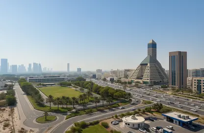 شقة - غرفة نوم - 2 حمامات للايجار في مبنى الجداف - الجداف - دبي