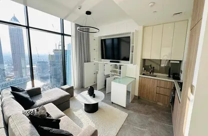 شقة - غرفة نوم - 2 حمامات للايجار في بنسويلا ون - بنينسولا - الخليج التجاري - دبي