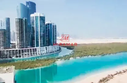 Apartment - 2 Bedrooms - 4 Bathrooms for sale in Beach Towers - Shams Abu Dhabi - Al Reem Island - Abu Dhabi