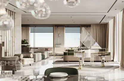 Apartment - 2 Bedrooms - 4 Bathrooms for sale in Aeternitas Tower - Dubai Marina - Dubai