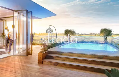 Pool image for: Villa - 6 Bedrooms - 6 Bathrooms for sale in CAVALLI ESTATES - DAMAC Hills - Dubai, Image 1