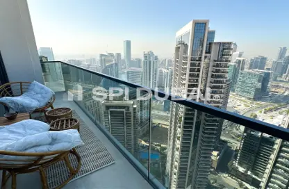 Balcony image for: Apartment - 2 Bedrooms - 2 Bathrooms for sale in Act Towers - Opera District - Downtown Dubai - Dubai, Image 1