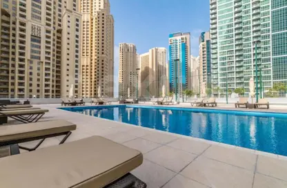 Apartment - 2 Bedrooms - 2 Bathrooms for rent in Marina Wharf 2 - Marina Wharf - Dubai Marina - Dubai