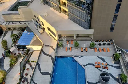 Pool image for: Apartment - 3 Bedrooms - 3 Bathrooms for rent in The Onyx Tower 2 - The Onyx Towers - Greens - Dubai, Image 1