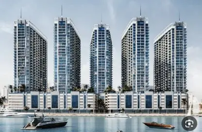 Apartment - 1 Bedroom - 2 Bathrooms for sale in Ajman Creek Towers - Al Rashidiya 1 - Al Rashidiya - Ajman