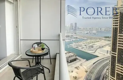 Apartment - Studio - 1 Bathroom for rent in Botanica Tower - Dubai Marina - Dubai