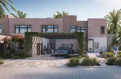Outdoor House image for: Villa - 4 Bedrooms - 4 Bathrooms for sale in Al Jurf Gardens - AlJurf - Ghantoot - Abu Dhabi, Image 1