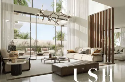 Living Room image for: Villa - 6 Bedrooms - 7 Bathrooms for sale in Waterfront - Palm Jebel Ali - Dubai, Image 1