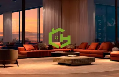Living Room image for: Apartment - 1 Bedroom - 2 Bathrooms for sale in Millennium Talia Residences - Al Furjan - Dubai, Image 1
