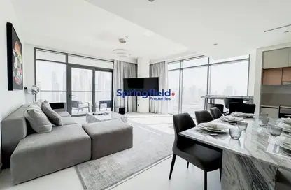 Apartment - 3 Bedrooms - 4 Bathrooms for sale in Marina Vista - EMAAR Beachfront - Dubai Harbour - Dubai