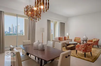 Hotel  and  Hotel Apartment - 3 Bedrooms - 4 Bathrooms for rent in Marriott Executive Apartments - Al Jaddaf - Dubai